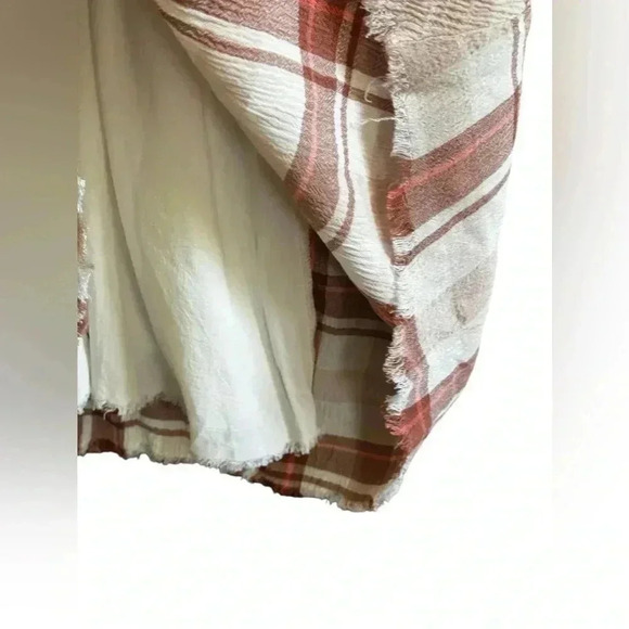 Urban Outfitters Plaid Button Down Maxi Dress Size SP - Picture 9 of 11